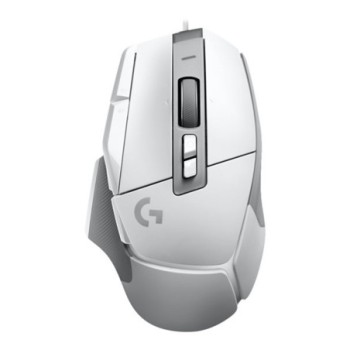 logitech mouse raton logitech g g502 x gaming optico usb 25600ppp blanco