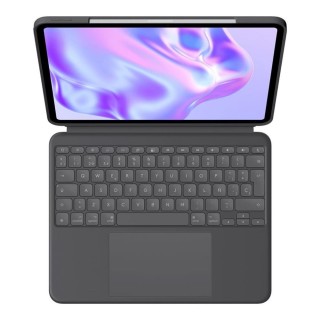 logitech funda logitech combo touch con teclado para ipad pro 13 pulgadas  m4  grafito espanol