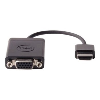 dell cable hdmi a vga dell macho   hembra    negro    daubnbc084