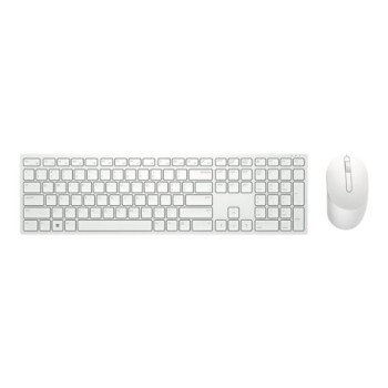 dell kit teclado + mouse raton dell pro km5221w wireless inalambrico blanco
