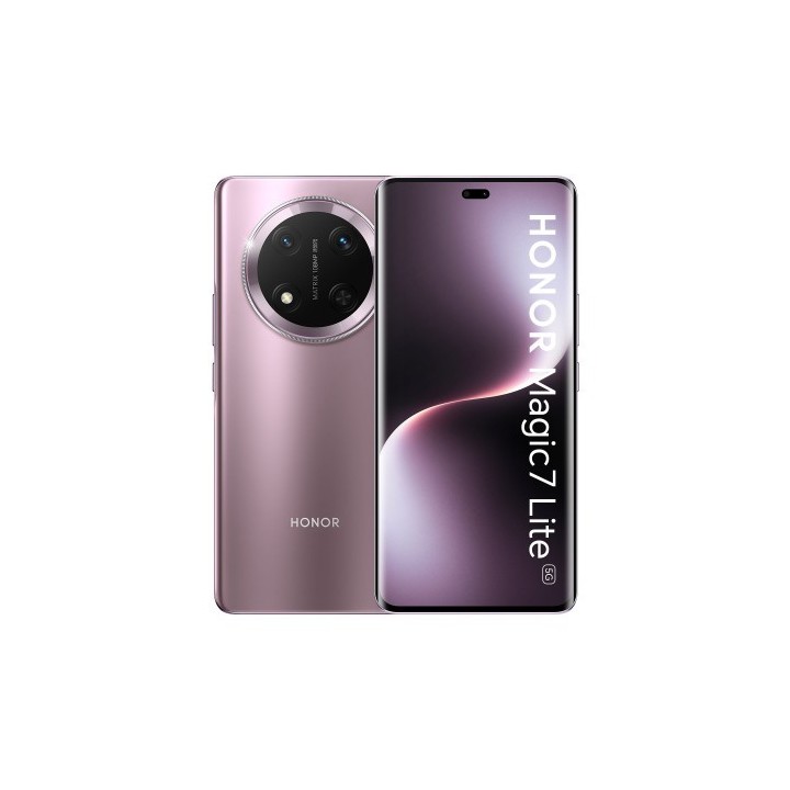 honor honor magic7 lite 5g 17,2 cm  6.78  sim doble android 14 usb tipo c 8 gb 512 gb 6600 mah purpu