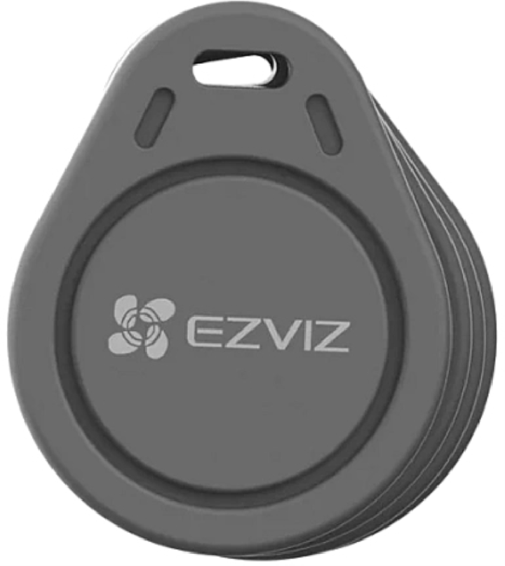 ezviz pack 4 llaves nfc negro