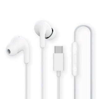 xiaomi auriculares xiaomi earphones usb tipo c blanco