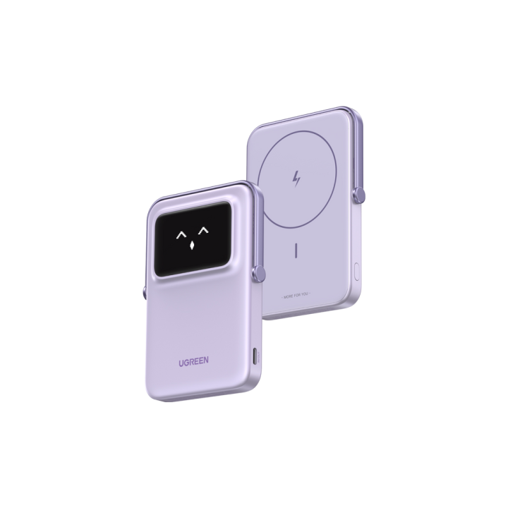 ugreen ugreen 5000mh mag powbank purple 5000 mah cargador inalambrico purpura