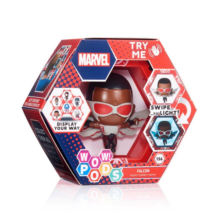 wow stuff figura wow pod marvel falcon