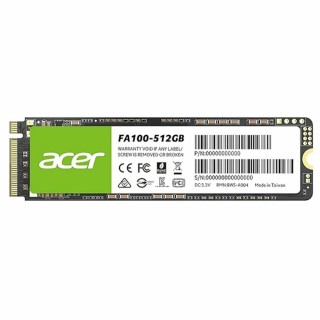 acer disco duro interno ssd acer fa100 512gb m.2 pcie