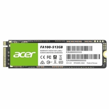 acer disco duro interno ssd acer fa100 512gb m.2 pcie
