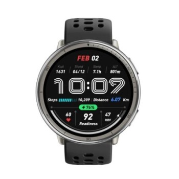 amazfit amazfit active 2 black sport silicone