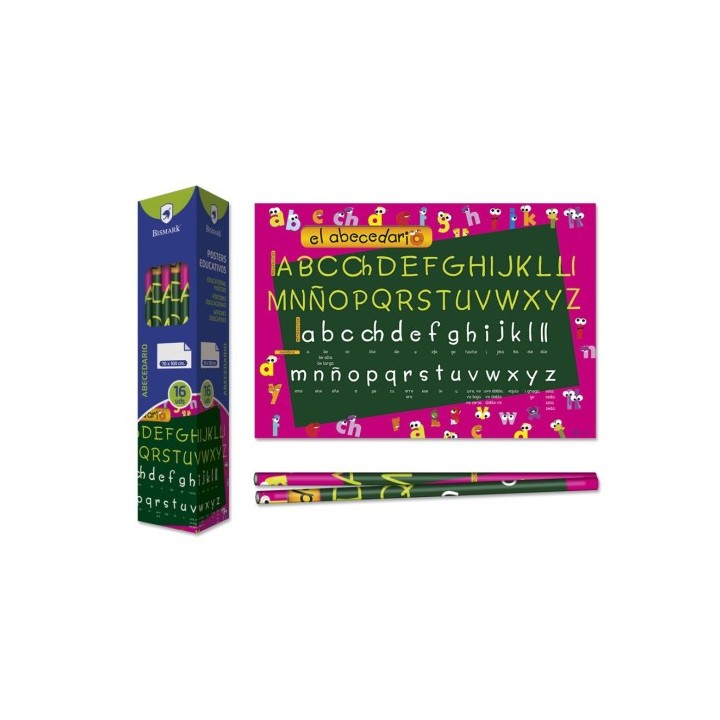 bismark bismark poster abecedario 70 x 100 Ñm