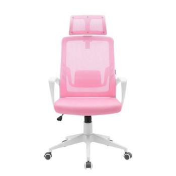 mars gaming silla ergonomica mars gaming mgc   ergolite rosa   blanca