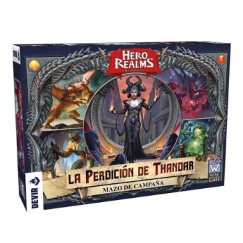 devir juego de mesa hero realms  la perdicion de thandar