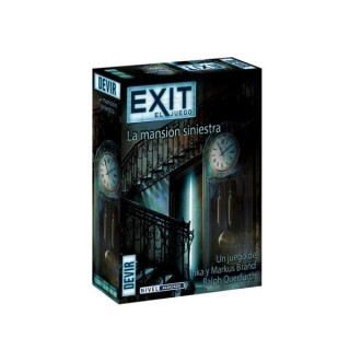 devir juego de mesa devir exit 11 la mansion siniestra