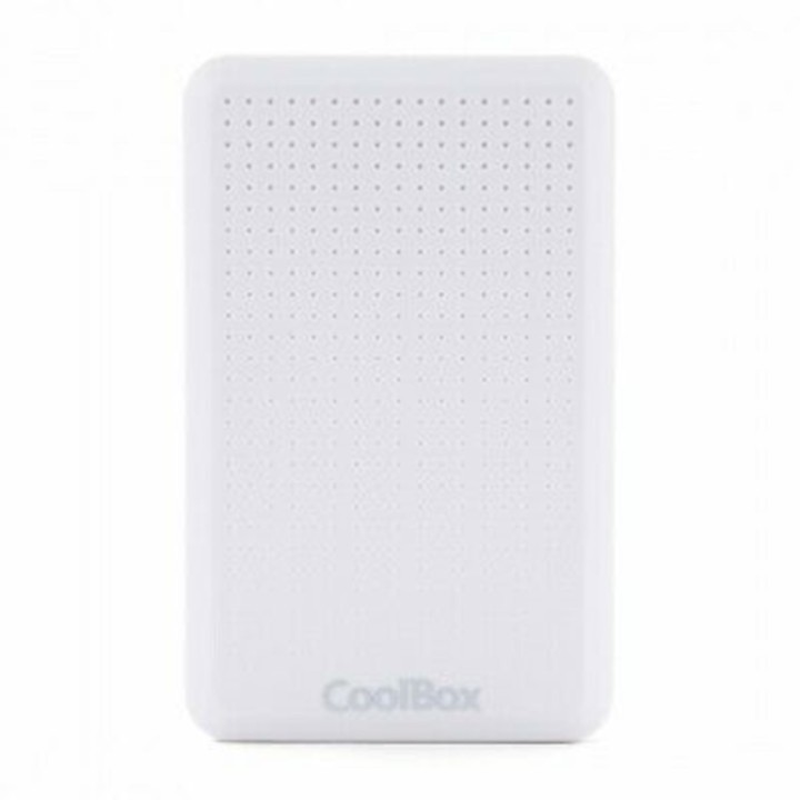 coolbox caja externa hdd 2.5 pulgadas coolbox scm2503 blanca usb3.0
