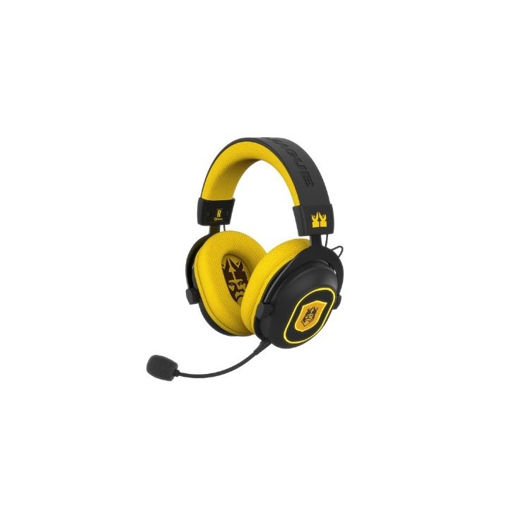 auriculares gaming blade kings league trimodo bl,2.4ghz,3.5mm placas magneticas person.