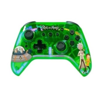 gamepad wireless blade rick and morty compatible pc switch mobile luz led