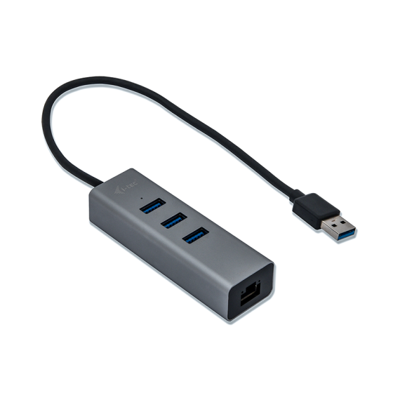 i   tec hub i   tec usb 3.0 con 3 puertos usb 3.0 y ethernet glan rj   45