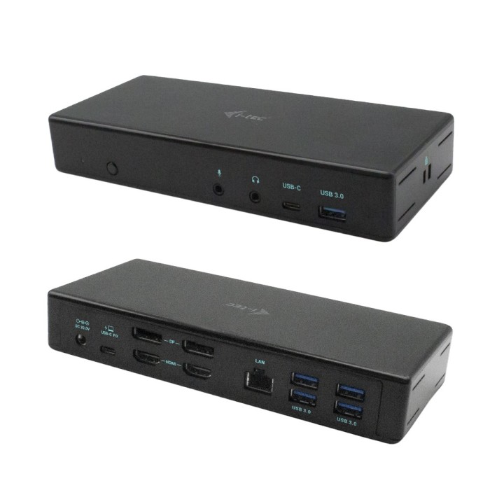 i   tec docking station i   tec usb   c quattro con power delivery 85w