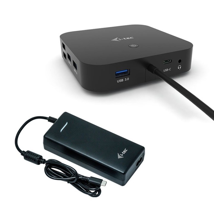 i   tec docking station con adaptador de corriente universal i   tec usb   c hdmi dp con  de corrien