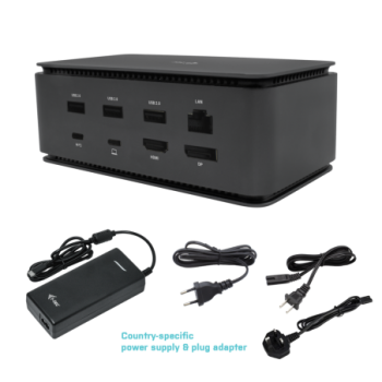 i   tec docking station i   tec dual 4k hdmi dp   pd 80 w + i   tec universal charger 100 w