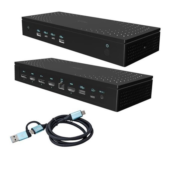 i   tec docking station i   tec 13 en 1 ca5monitordockpd