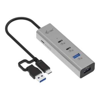 i   tec hub i   tec usb tipo c   usb tipo a 4 en 1
