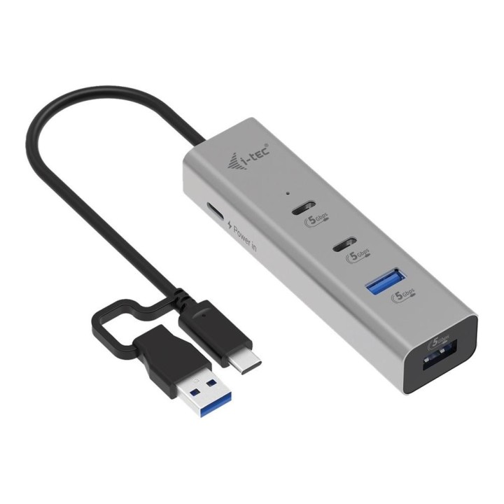 i   tec hub i   tec usb tipo c   usb tipo a 4 en 1
