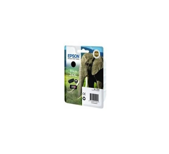 epson cartucho tinta epson t243140 negro xl para epson xp   750 c13t24314010    elefante