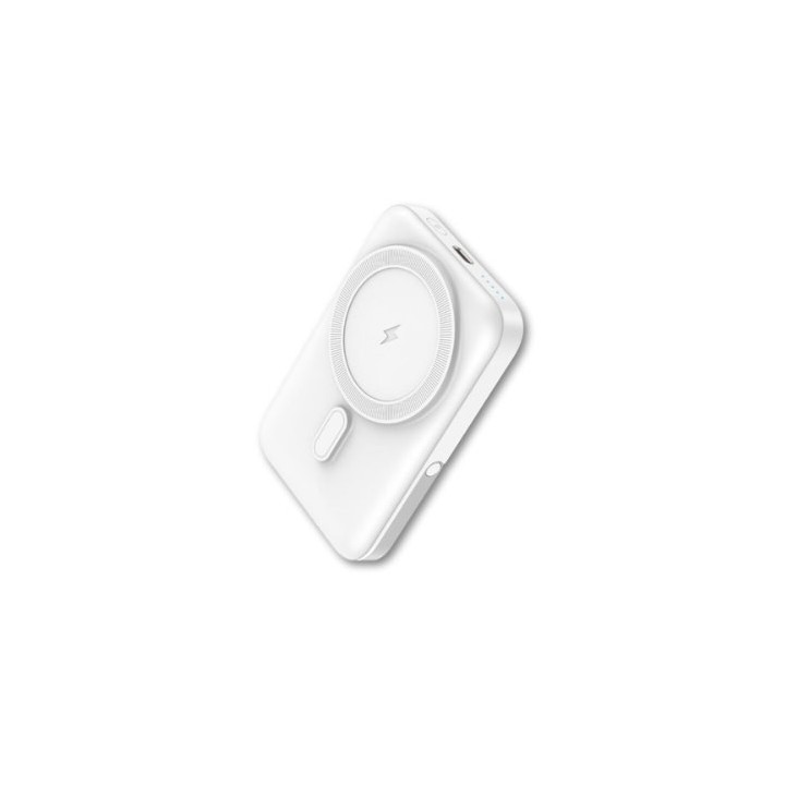 powerbank qcharx atlas 10000mah magnetico blanco