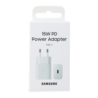 samsung cargador samsung usb tipo   c 15w sin cable blanco ep   t1510