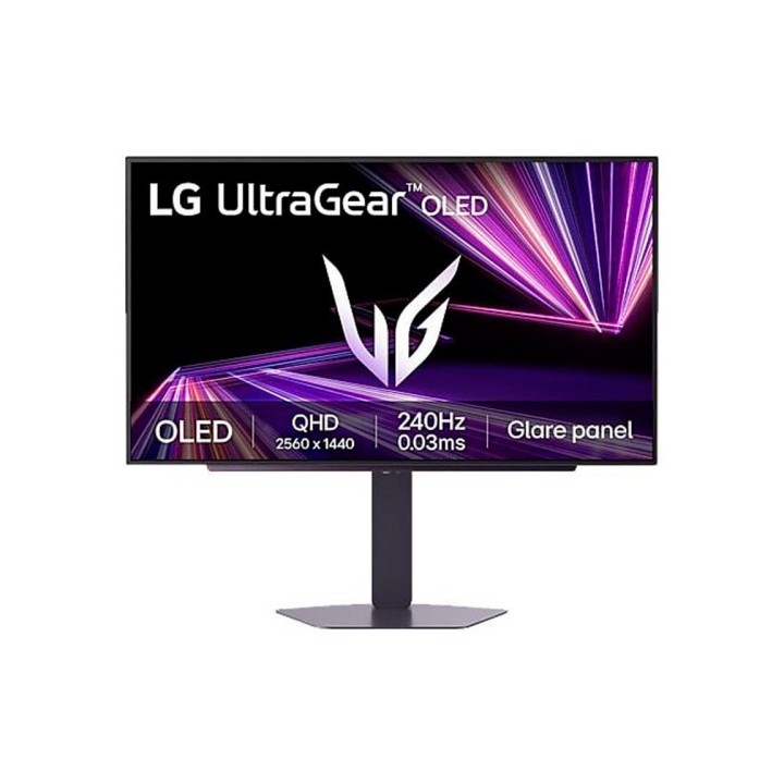 lg monitor lg, 27 pulgadas, 27gx704a b, 68,6 cm, 2560 x 1440 pixeles, quad hd, oled, 0,03 ms, negro