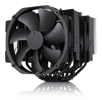 noctua noctua cooler cpu nh d15 chromax.black nh d15 ch.bk, 6 heatpipes dual tower, 2x nf a15 140mm