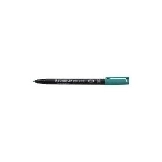 staedtler marcador lumocolor permanente punta media 1mm. verde staedtler 317 5  pack  10 unidades