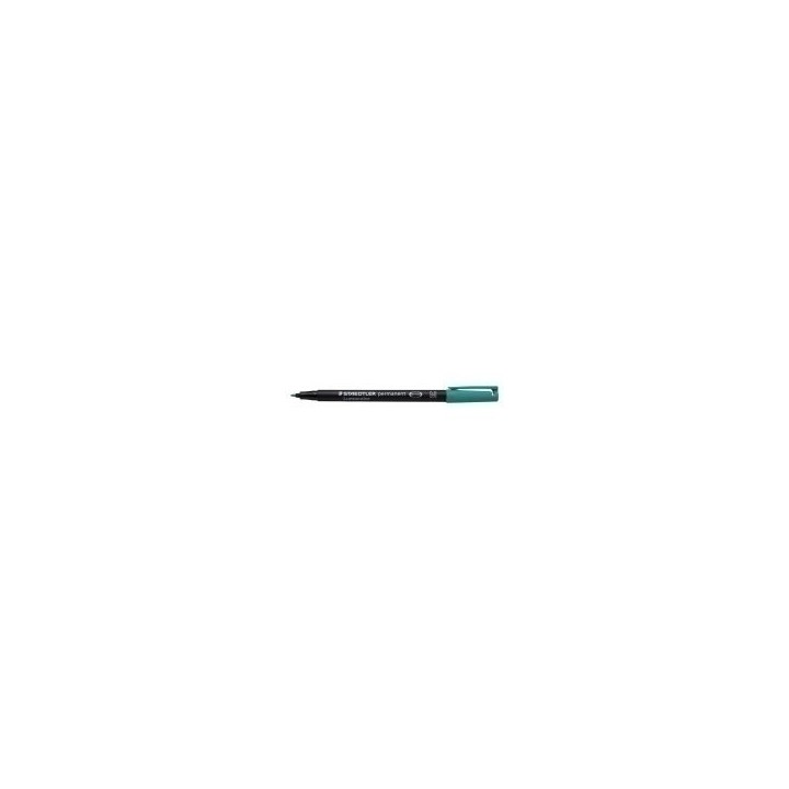 staedtler marcador lumocolor permanente punta media 1mm. verde staedtler 317 5  pack  10 unidades