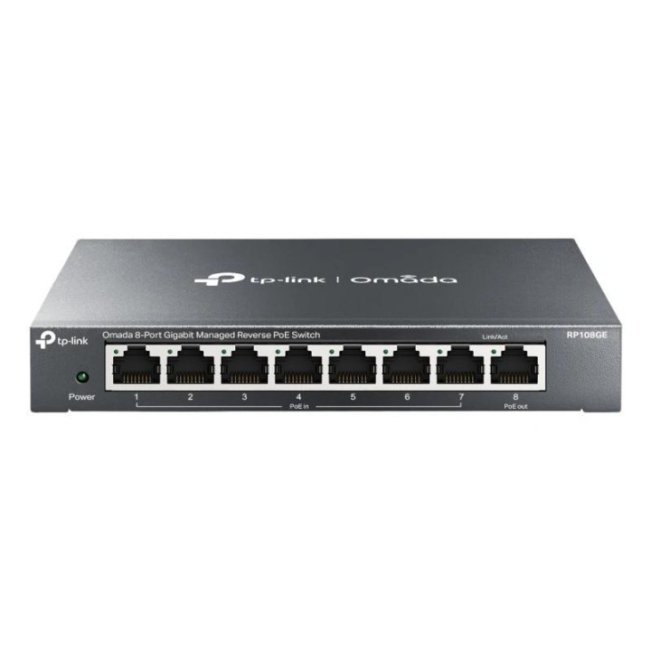 tp link rp108ge switch 7xgb poe in 1xgb poe out