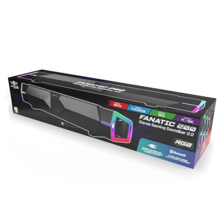 spirit of gamer altavoz 2.0 fanatic 200