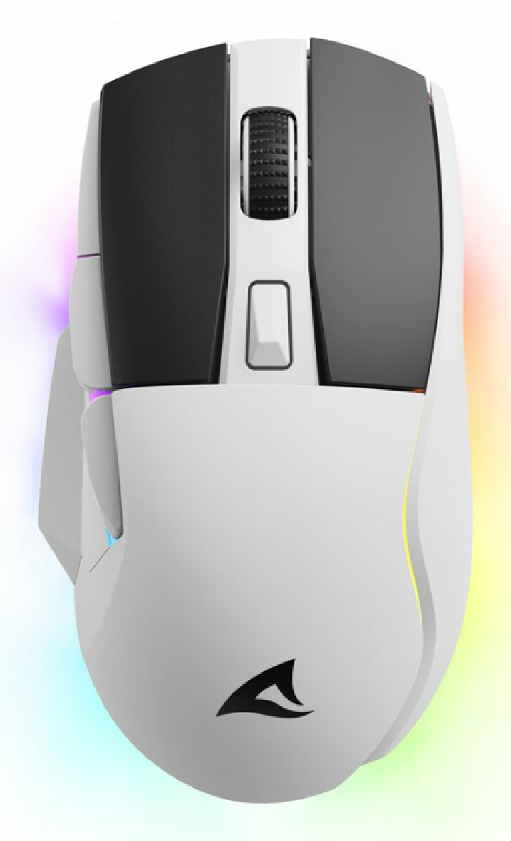 raton gaming sharkoon skiller sgm50w blanco