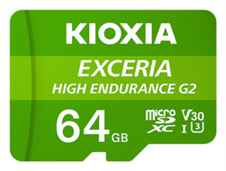 micro sd kioxia 64gb high endurance g2