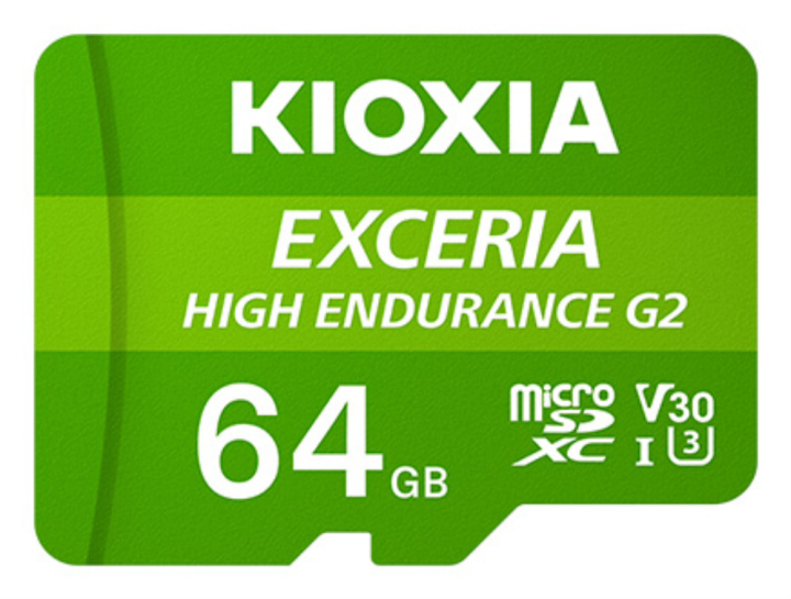 micro sd kioxia 64gb high endurance g2