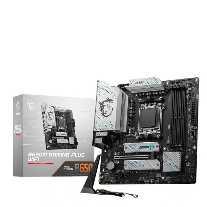 msi placa base b650m gaming plus wifi matx am5