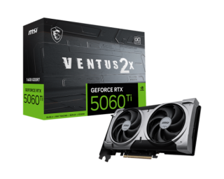 msi msi ventus geforce rtx 5060 ti 16g 2x oc plus nvidia 16 gb gddr7