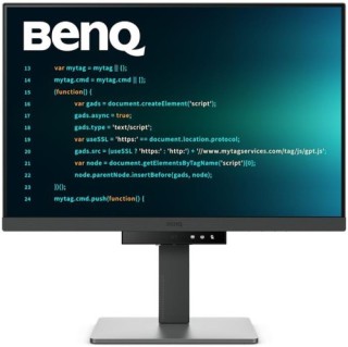 benq monitor para programacion benq rd240q  24.1 ips wqxga ,2560 x 1600, 95% p3, antideslumbramiento
