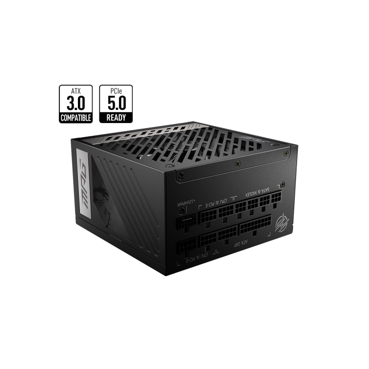 msi msi mpg a850g pcie5 unidad de fuente de alimentacion 850 w 24 pin atx atx negro