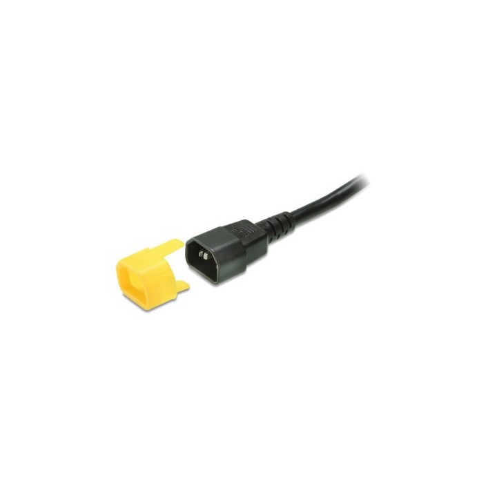 aten aten 2x ea10 protector de cable amarillo