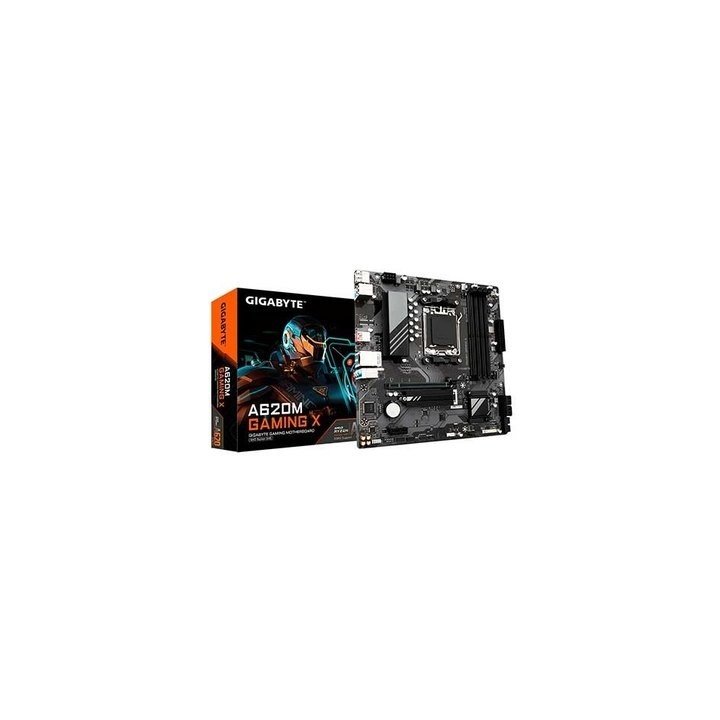 placa base gigabyte am5 a620m gaming x 1.0 ddr5 m atx 4xddr5 pcie 4.0 x4 m.2