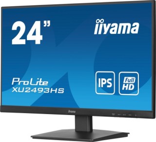 iiyama monitor iiyama 23,8 xu2493hs b6, fhd, ips, 100hz, 0,5 ms, hdmi, display port 100hz, prolite