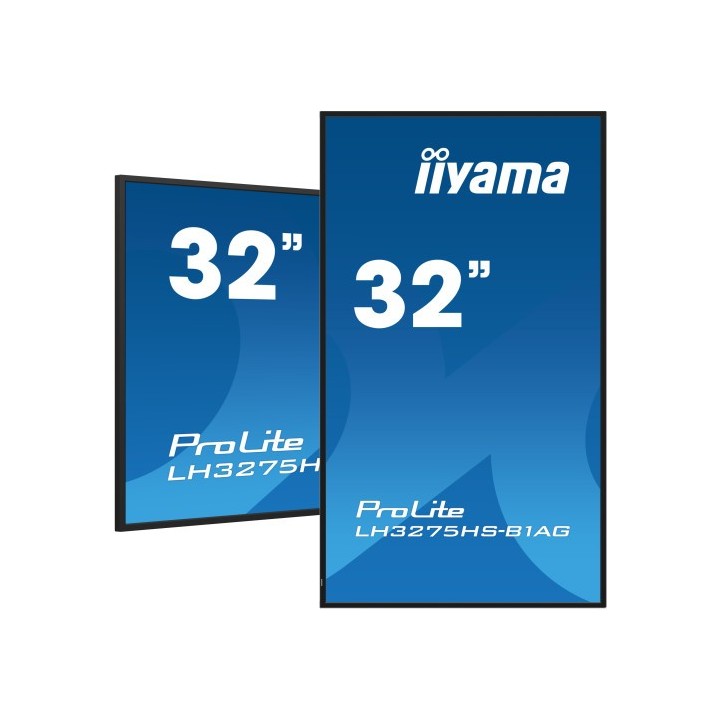 iiyama iiyama prolite pantalla plana para senalizacion digital 81,3 cm  32  lcd wifi 500 cd / m2 ful