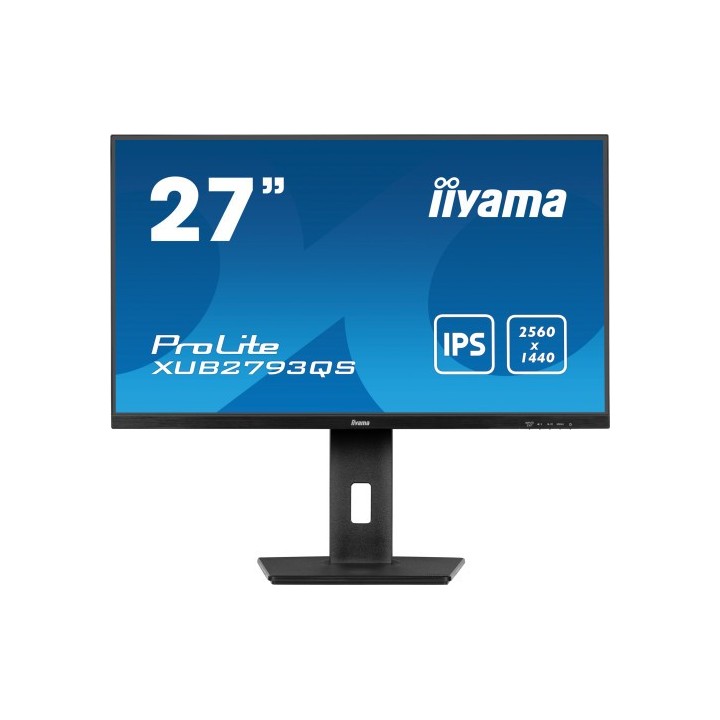 iiyama iiyama monitor ips qhd, 27, ajustable, 100 hz, hdmi