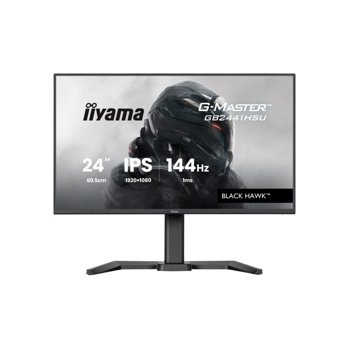 iiyama monitor iiyama 24 pulgadas resolucion full hd  1920x1080 , panel ips, 1 ms  mprt , 100 hz, br
