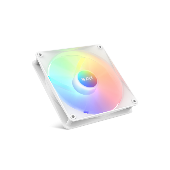 nzxt nzxt f140 rgb core carcasa del ordenador ventilador 14 cm blanco 1 pieza s