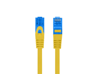 cable red lanberg cat.6a s/ftp lszh cca 0.5m amarillo fluke passed